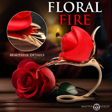 Load image into Gallery viewer, Burning Passion Rose Candle with Holder-4