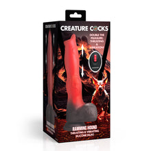 Load image into Gallery viewer, Ramming Hound Thrusting & Vibrating Silicone Dildo-8