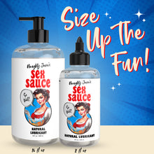 Load image into Gallery viewer, Naughty Jane's Sex Sauce Natural Lubricant - 16oz-5