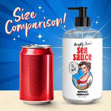 Load image into Gallery viewer, Naughty Jane's Sex Sauce Natural Lubricant - 16oz-6