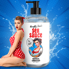 Load image into Gallery viewer, Naughty Jane's Sex Sauce Natural Lubricant - 16oz-0