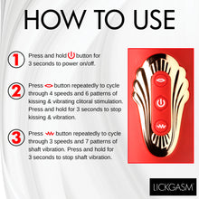 Load image into Gallery viewer, Deep Kiss Silicone Licking Rabbit Vibrator-8