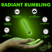 Load image into Gallery viewer, Glow-in-the-Dark Silicone Bullet-4