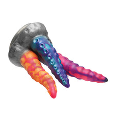 Load image into Gallery viewer, Tenta-Trio Silicone Dildo-6
