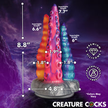 Load image into Gallery viewer, Tenta-Trio Silicone Dildo-4
