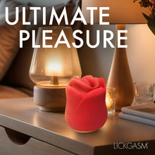 Load image into Gallery viewer, Sweet Kiss Kissing and Vibrating Clitoral Stimulator - Red-1