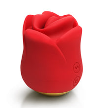 Load image into Gallery viewer, Sweet Kiss Kissing and Vibrating Clitoral Stimulator - Red-5