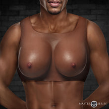 Load image into Gallery viewer, Perky Pair D-Cup Silicone Breasts - Dark-0