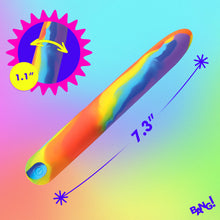 Load image into Gallery viewer, Rainbow Silicone Vibrator-4