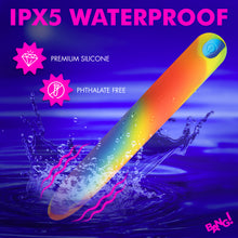Load image into Gallery viewer, Rainbow Silicone Vibrator-3