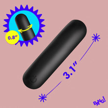 Load image into Gallery viewer, Flexible Silicone Bullet - Black-3