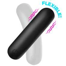Load image into Gallery viewer, Flexible Silicone Bullet - Black-0