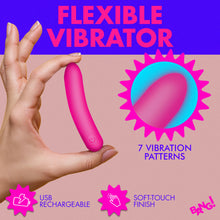 Load image into Gallery viewer, Tapered Flexible Silicone Bullet - Pink-1