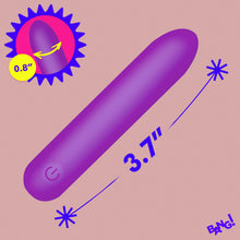 Load image into Gallery viewer, Tapered Flexible Silicone Bullet - Purple-4