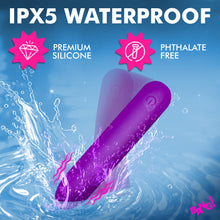 Load image into Gallery viewer, Tapered Flexible Silicone Bullet - Purple-3