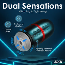 Load image into Gallery viewer, JOCK Tightening & Vibrating Masturbator-1