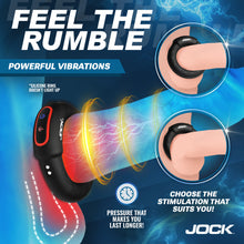 Load image into Gallery viewer, Rumbler Vibrating & Warming C-Ring - 1.8"-2