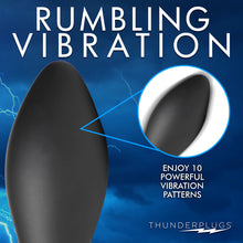 Load image into Gallery viewer, Rim Slide 10X Sliding Ring Silicone Butt Plug with Remote-6
