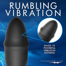 Load image into Gallery viewer, 10X Sliding Ring Silicone Missile Plug with Remote-6