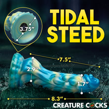 Load image into Gallery viewer, Sea Stallion Vibrating Silicone Dildo with Remote-3