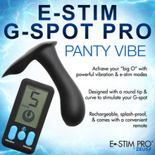 Load image into Gallery viewer, E-Stim G-Spot Silicone Panty Vibe-1