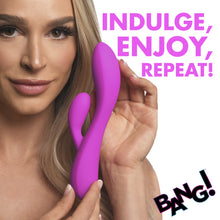 Load image into Gallery viewer, 10X Flexible Silicone Rabbit Vibrator - Purple-2