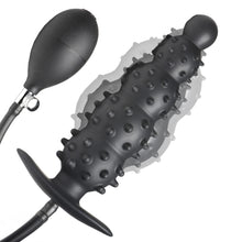 Load image into Gallery viewer, Ass Puffer Nubbed Inflatable Silicone Anal Plug-0