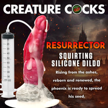 Load image into Gallery viewer, Resurrector Phoenix Squirting Silicone Dildo-1