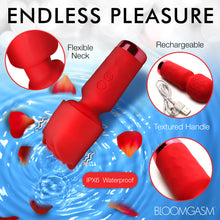 Load image into Gallery viewer, Pleasure Rose-Petite Mini Silicone Rose Wand-6