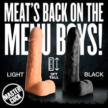 Load image into Gallery viewer, Moby Huge 2 Foot Tall Super Dildo - Black-7