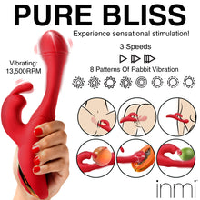 Load image into Gallery viewer, Flicking Silicone Rabbit Vibrator-5