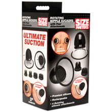 Load image into Gallery viewer, 10X Rotating Nipple Suckers with 4 Attachments-8