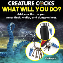 Load image into Gallery viewer, Cocktopus Mini Dildo Key Chain-7