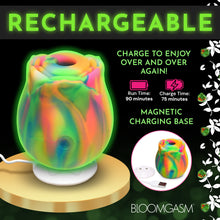 Load image into Gallery viewer, Glow Rose Glow-in-the-Dark Clitoral Stimulator-7