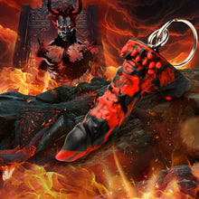Load image into Gallery viewer, Fire Demon Mini Dildo Key Chain-0