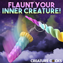 Load image into Gallery viewer, Mystique Unicorn Mini Dildo Key Chain-2
