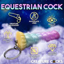 Load image into Gallery viewer, Mystique Unicorn Mini Dildo Key Chain-4