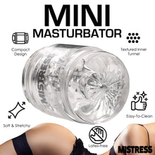 Load image into Gallery viewer, Double Shot Pussy and Ass Stroker - Clear-3