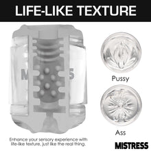 Load image into Gallery viewer, Double Shot Pussy and Ass Stroker - Clear-4