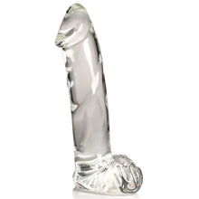 Load image into Gallery viewer, Glass Dildo with Balls-7