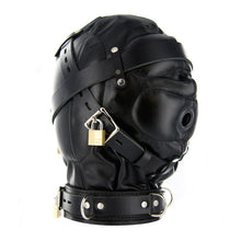 Load image into Gallery viewer, Strict Leather Sensory Deprivation Hood- SM