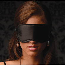 Load image into Gallery viewer, Le Boheme Satin Blindfold - Black