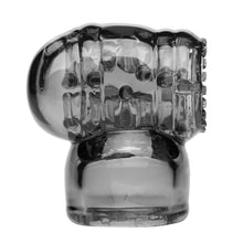 Load image into Gallery viewer, Black Vibra Cup Male Masturbation Wand Attachment