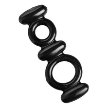 Load image into Gallery viewer, Dual Stretch To Fit Cock and Ball Ring