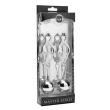 Load image into Gallery viewer, Deviant Monarch Weighted Nipple Clamps