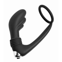 Load image into Gallery viewer, Nova Silicone Cock Ring and Prostate Vibe