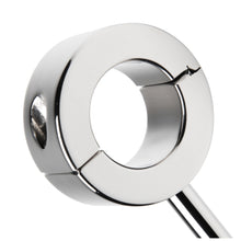 Load image into Gallery viewer, Locking Mounted CBT Scrotum Cuff with Bar