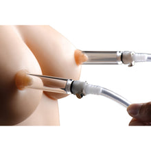 Load image into Gallery viewer, Nipple Pumping System with Dual Detachable Acrylic Cylinders