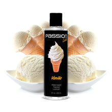 Load image into Gallery viewer, Passion Licks Vanilla Water Based Flavored Lubricant - 8 oz