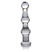 Load image into Gallery viewer, Mammoth 3 Bumps Glass Dildo